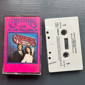 cassette The Carpenters Live at the Palladium