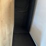 Black ottoman bench with storage Image 4