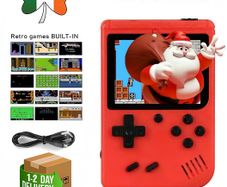 Handheld Game Console PLUS 500 Games 3 Inch Screen