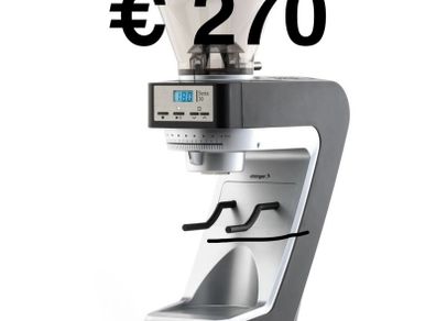 Professional coffee grinder can adjust to grams and size of the coffee grinder.