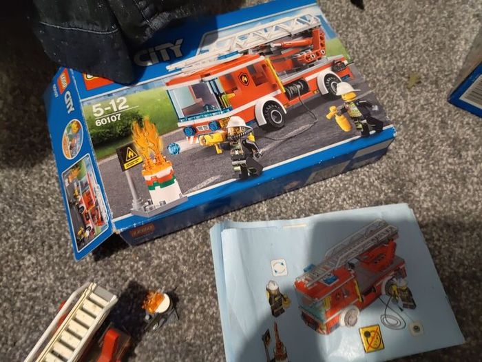 limited edition Lego 60107 firetruck