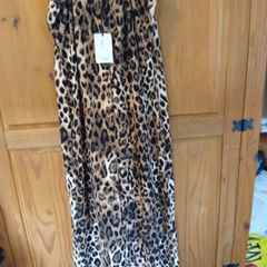 ladies new River island jumpsuit wide leg size 10