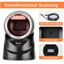 Tera Pro 2D QR Desktop Barcode Scanner Omnidirectional Adjustable Scan Head, USB Wired Handsfree Platform Automatic Bar Code Reader Image 3