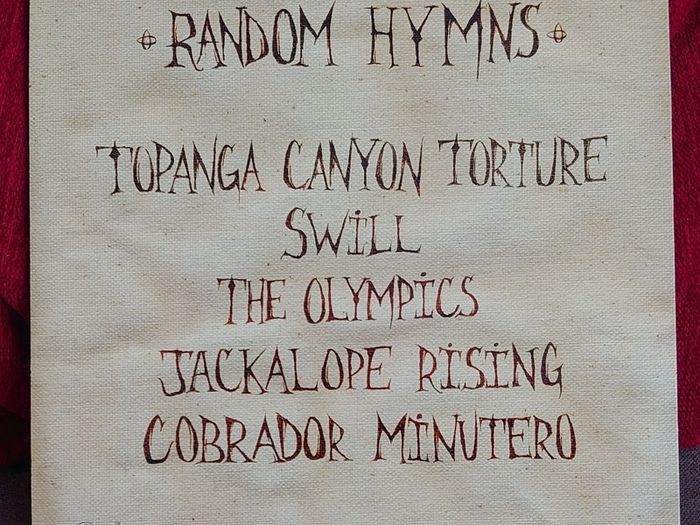 The Phantom Limbs - Random Hymns - White  Vinyl  - Mint