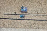 Shimano Alivio Spaceman CX fishing rod + Harliner