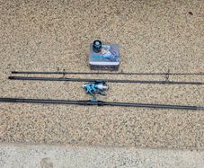 Shimano Alivio Spaceman CX fishing rod + Harliner