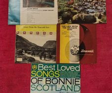 Record Bundle of 9 Traditional Irish and Scottish Songs