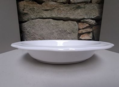 White oval Serving dish