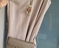 H&M linen mix strappy dress with pockets Sz 12