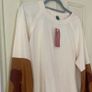 Bohemela @ Shein Cream Cotton Sweatshirt with Contrasting Sleeves  New with Tags Image 4