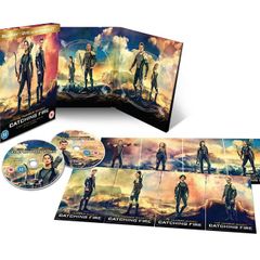 The Hunger Games Catching Fire Limited Edition Blu Ray + DVD + UV + ART CARDS BRAND NEW & SEALED