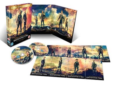 The Hunger Games Catching Fire Limited Edition Blu Ray + DVD + UV + ART CARDS BRAND NEW & SEALED