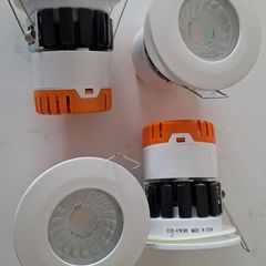 4 Dimable Downlights - White