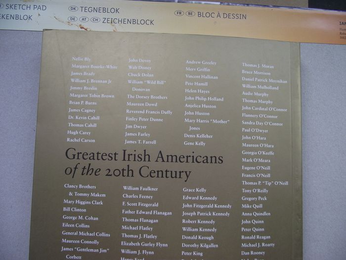 'Greatest Irish Americans of the 20th Century' by Patricia Harty