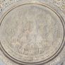 Antique Moroccan Brass Tray Table Image 3