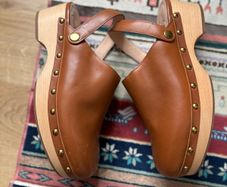 J.Crew Convertible Leather Clogs
