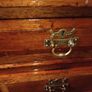 Victorian antique walnut pedestal desk Image 7