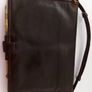 Antique Leather Wallet Purse with Propelling Pencil Image 2