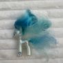 My Little Pony Explore Equestria Coloratura approx. 3" Used Haf if her tail is CUT Please see photos Image 2