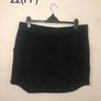 Boohoo black towely feel skirt (size 22) Image 9