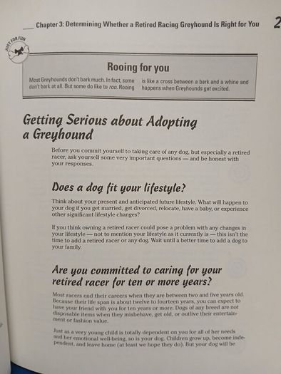 Retired Racing Greyhounds for Dummies