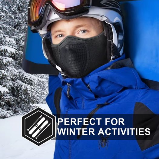 Outdoor face mask Bike Bicycle cycling Scooter antifreeze head cover winter skiing face protection warm ear mask fleece windproof face mask