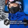 Outdoor face mask Bike Bicycle cycling Scooter antifreeze head cover winter skiing face protection warm ear mask fleece windproof face mask Image 3