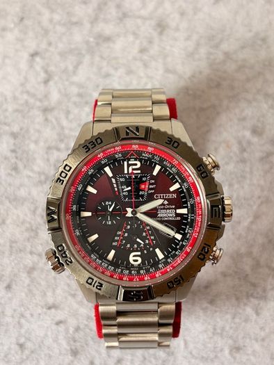 Citizen Red Arrows Navihawk AT8226-59X Full Set