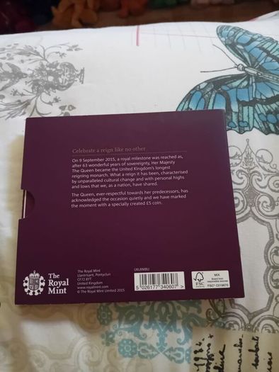 The Longest Reigning Monarch Commerative Coin