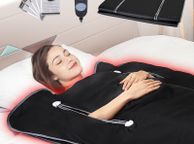 main image for ad Sauna Blanket  Infrared Heating with Arm Holes for Detox Oxford 71x31in