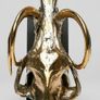 Wild Pig Skull (30cm) - Polished Bronze Image 7