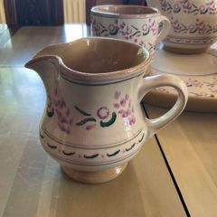 Nicholas Mosse lavender creamer from Washington  Creek USA . 4 inches in height