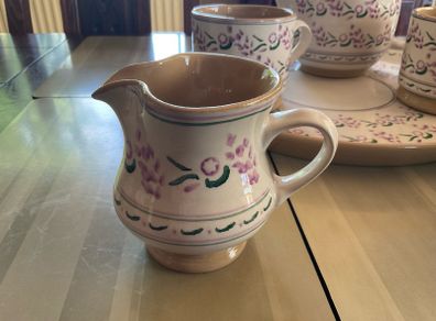 Nicholas Mosse lavender creamer from Washington  Creek USA . 4 inches in height