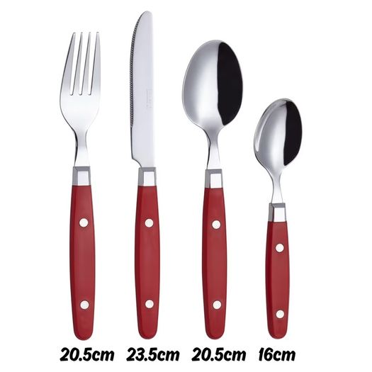Brand New EXZACT 24-piece stainless steel cutlery set.