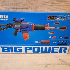 Big Power nerf Gun - 100 darts included
