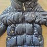 United Colors of Benetton baby girl navy puffer jacket 74 cm 6-9 months Perfect condition Postage included Image 3