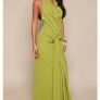 halterneck maxi dress Image 2