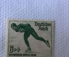 Rare/Genuine 1936 Germany Winter Olympics stamp