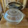 Vintage Casserole Dish and Stand. Image 4
