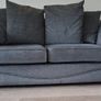 2 Grey Sofas Image 2