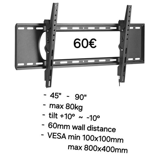 Tv Brackets Wall Mounts Tilt Swivel Full Motion Long Arm
