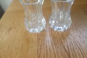 Crystal Small Vases x 2 for Sale