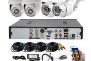 4 Camera Ctv Dvr Camera Set