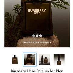 BURBERRY HERO 100ml pure parfum for him