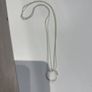 Newbridge silver glasses holder on long chain never worn Image 2