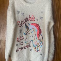 Girls. Christmas jumper