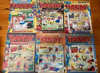Comics: 'The Dandy' 2000,2001 and 2002 (54 numbers)