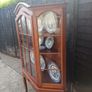 Vintage Mahogany Display Cabinet Image 2