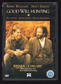Good Will Hunting DVD Movie staring Robin Williams & Natt Damon