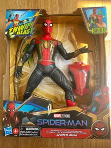 New - Spider-man Deluxe Thwip Blast Integrated Suit Action Figure